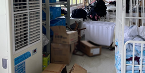 制衣厂降温，应用蒸发冷省电空调-立式双风口轴流机组.png