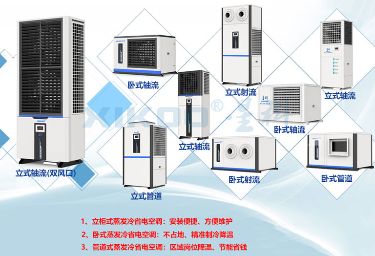 星科水冷式蒸发空调（工业蒸发冷省电空调）