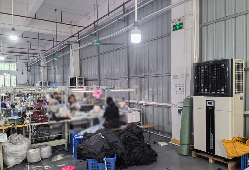 大型厂房降温高效节能的优质解决方案，蒸发冷省电空调-立柜轴流机组